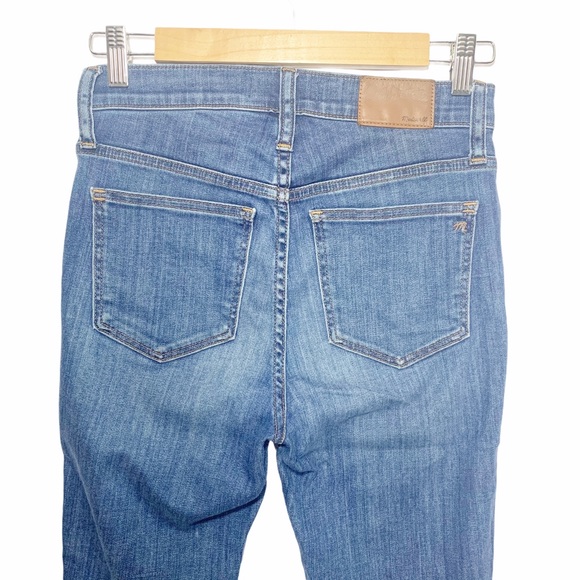 🎁 2/$20 Madewell 10” High Rise Skinny Button Fly Jeans 25 - Picture 6 of 13
